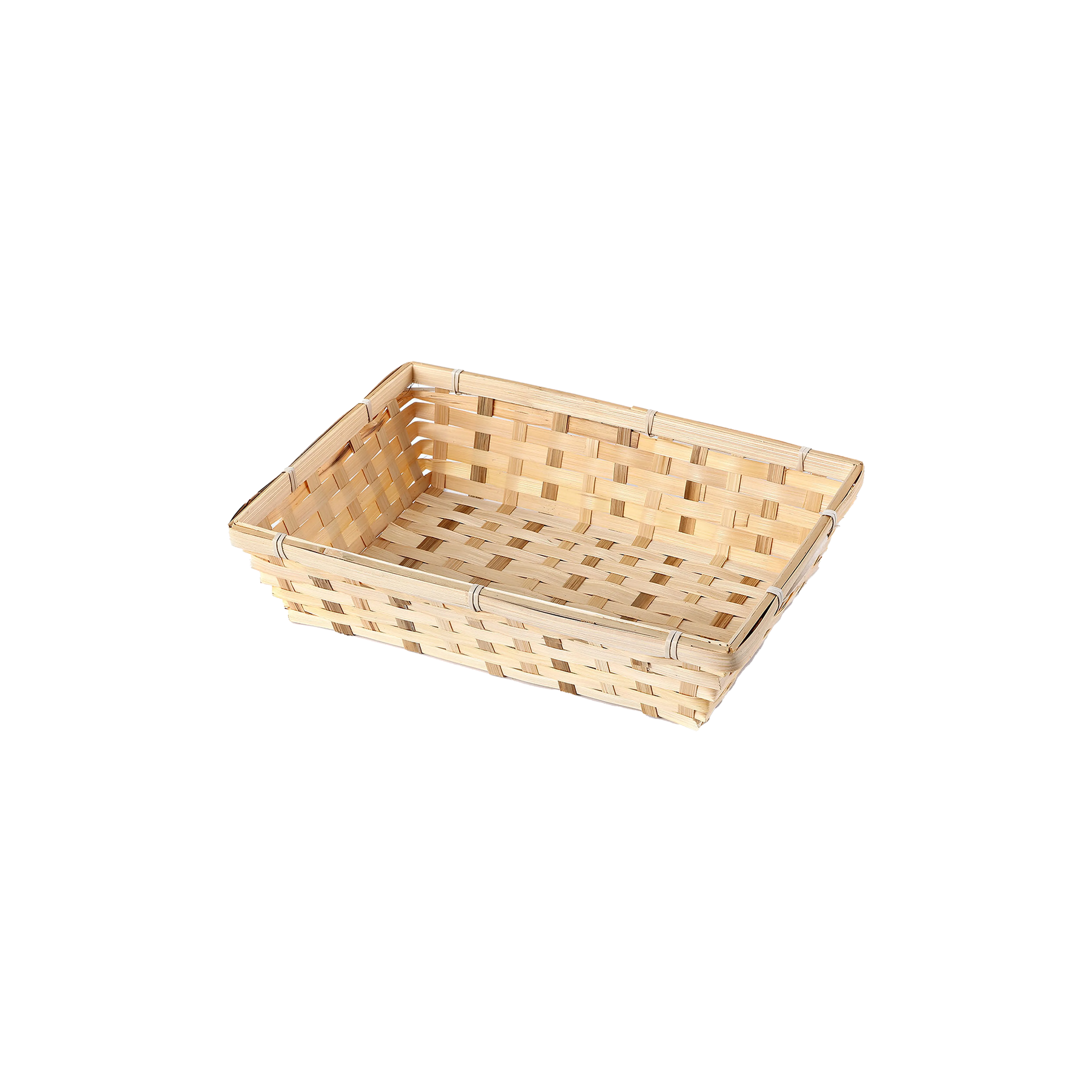 30cm Bamboo Packing Basket Tray