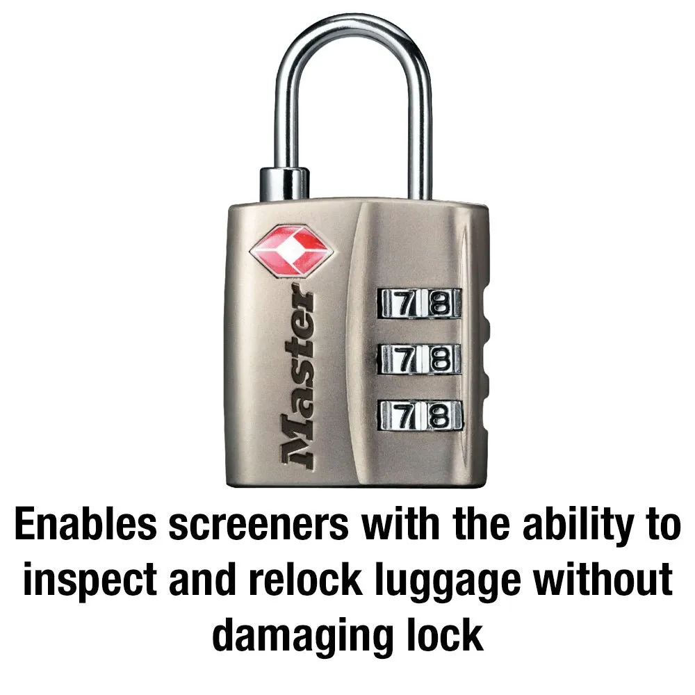 4680DNKL TSA-ACCEPTED COMBINATION PADLOCK