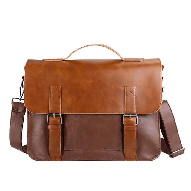Bag Men's Leather Briefcase Male Man Laptop Bag Natural Leather for Men Messenger Bags Men's Briefcases