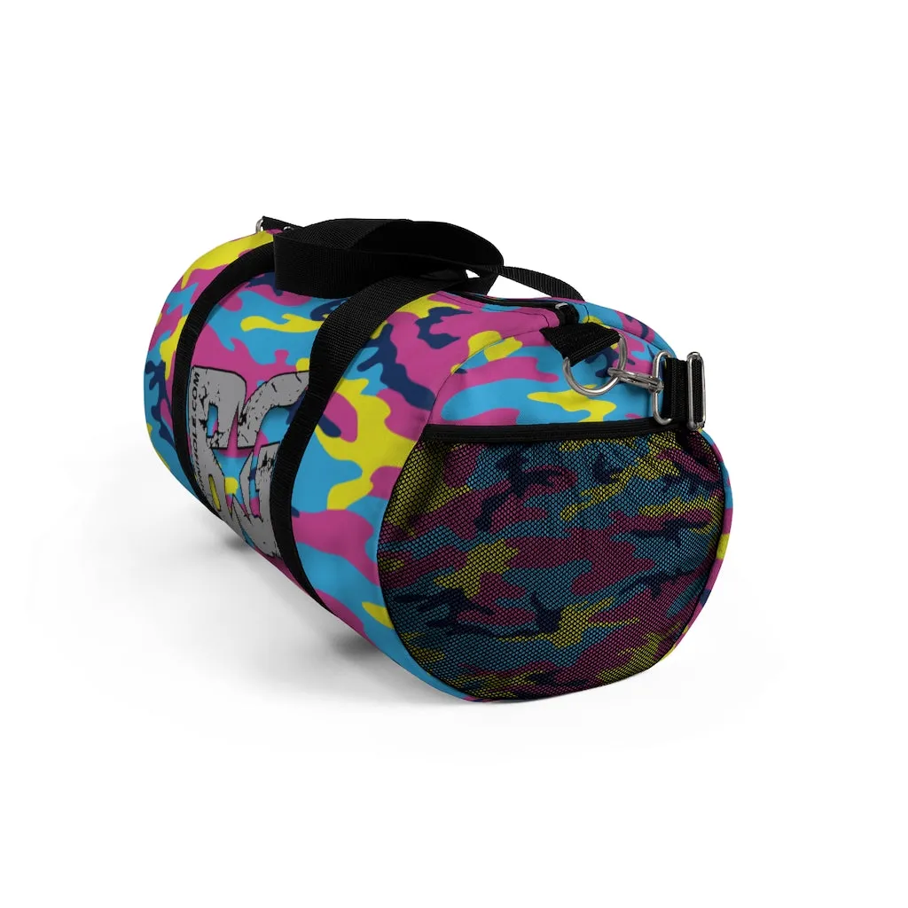 BG Cornhole Bubble Gum Camo Duffel Bag