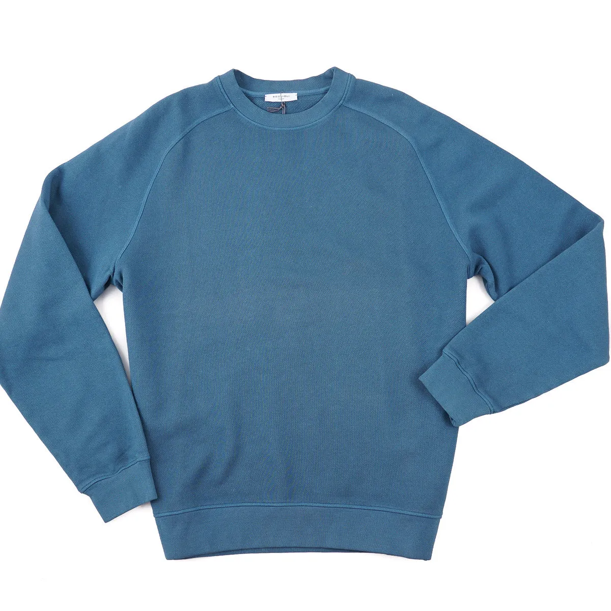 Boglioli Garment-Washed Cotton Sweatshirt