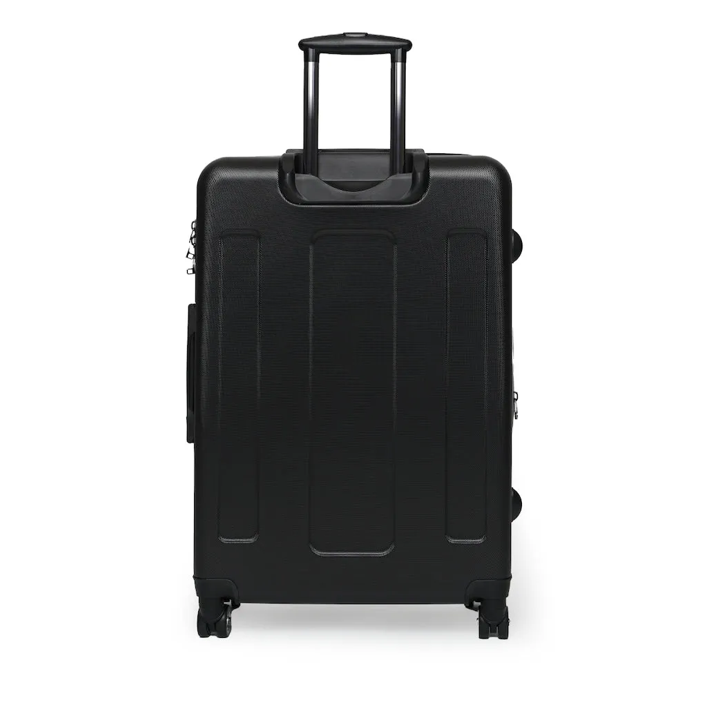 Cabin Suitcase, Modern Patio Print