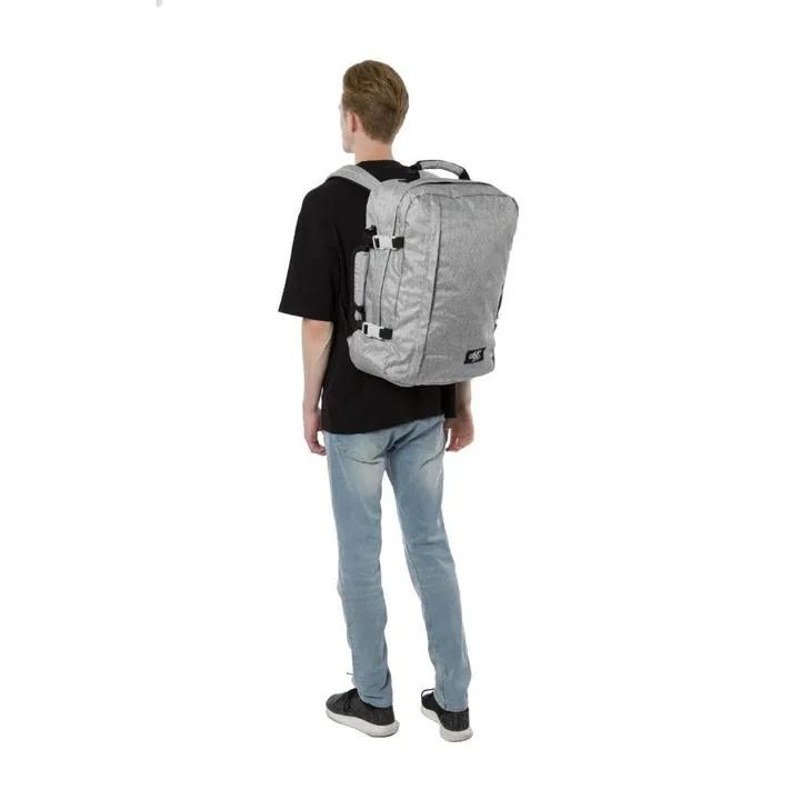 Cabinzero Classic 44L Ultra-Light Cabin Bag in Ice Grey Color