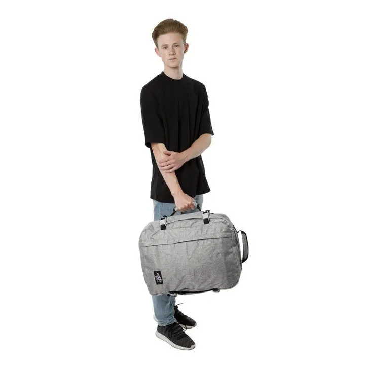 Cabinzero Classic 44L Ultra-Light Cabin Bag in Ice Grey Color