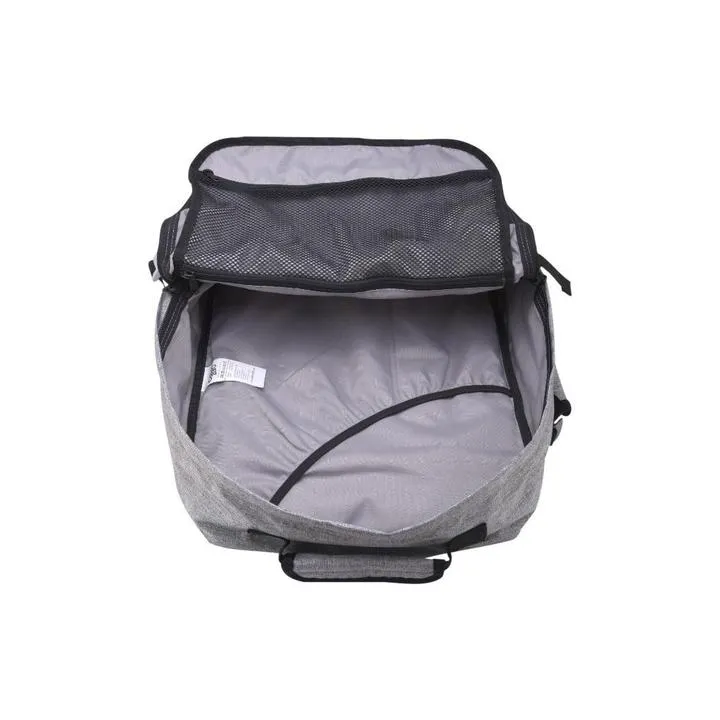 Cabinzero Classic 44L Ultra-Light Cabin Bag in Ice Grey Color