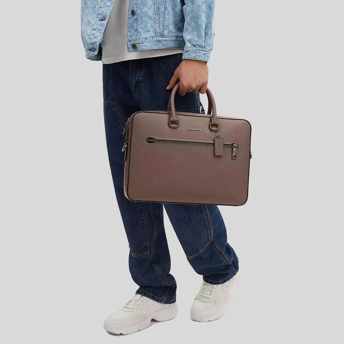 COACH Ethan Slim Brief Dark-Stone RS-CR271