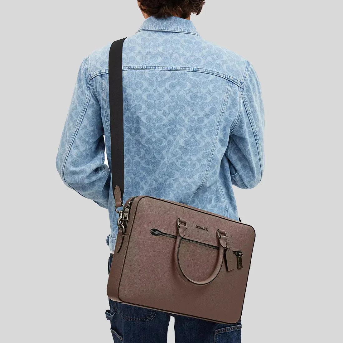 COACH Ethan Slim Brief Dark-Stone RS-CR271