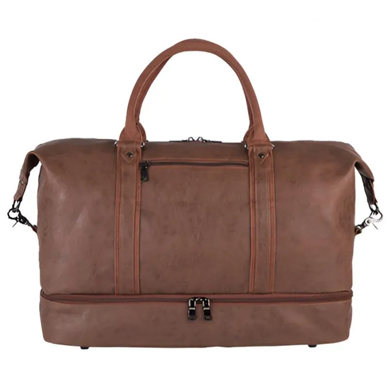 Designer Carry On Duffle With Garment Storage
