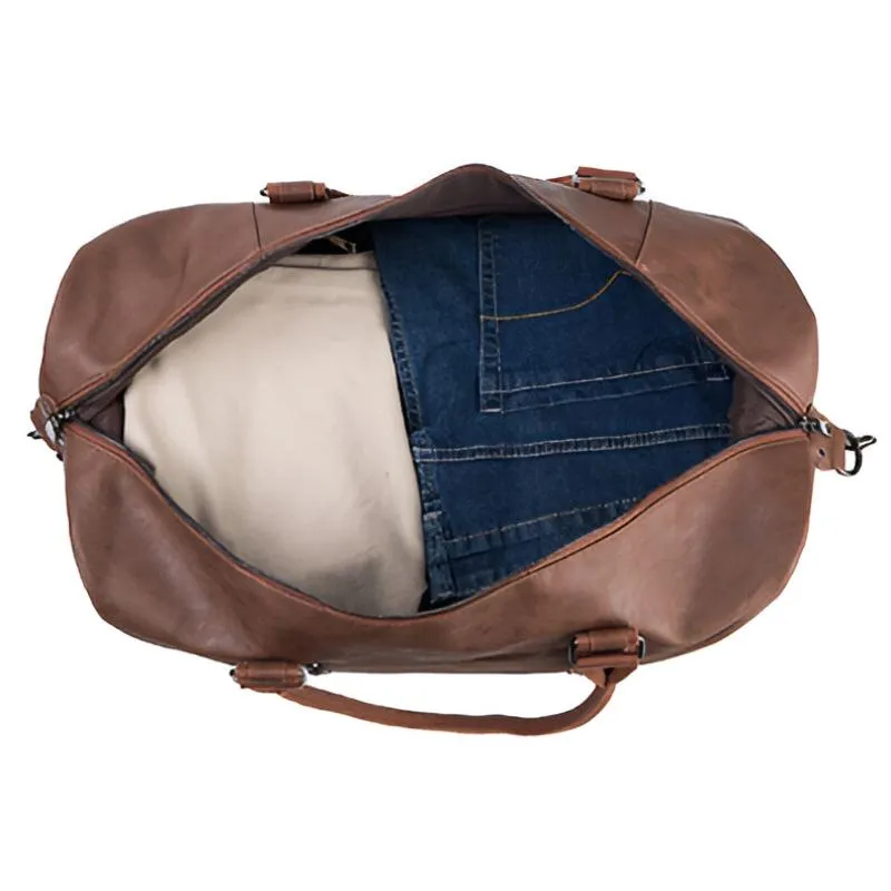 Designer Carry On Duffle With Garment Storage
