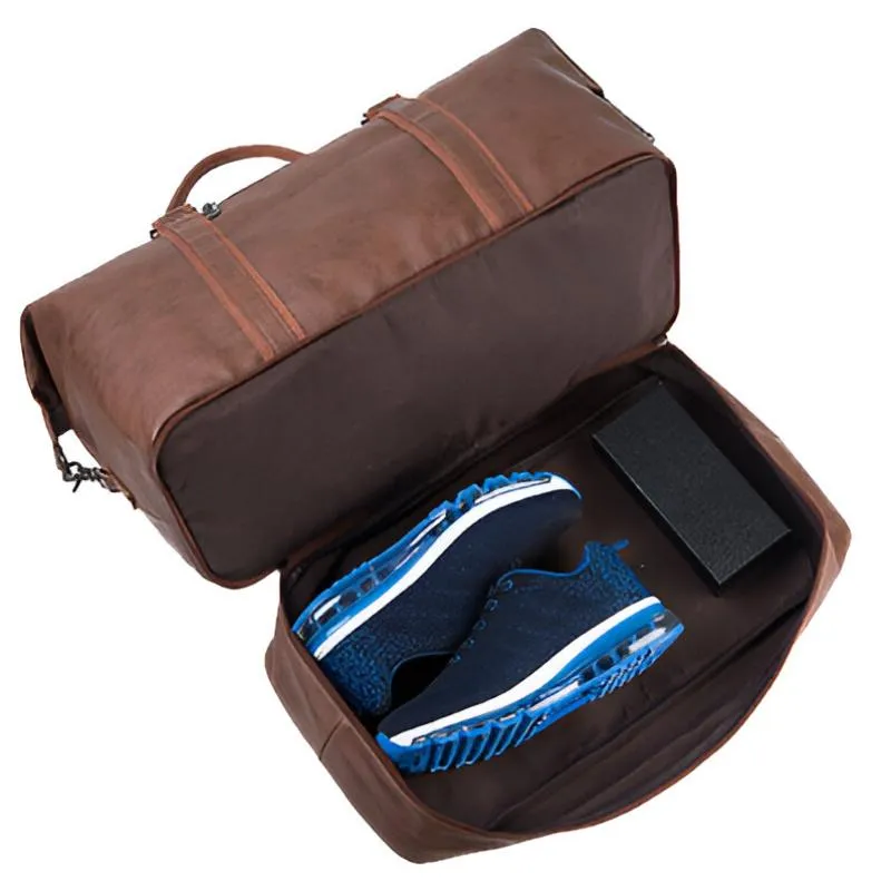 Designer Carry On Duffle With Garment Storage