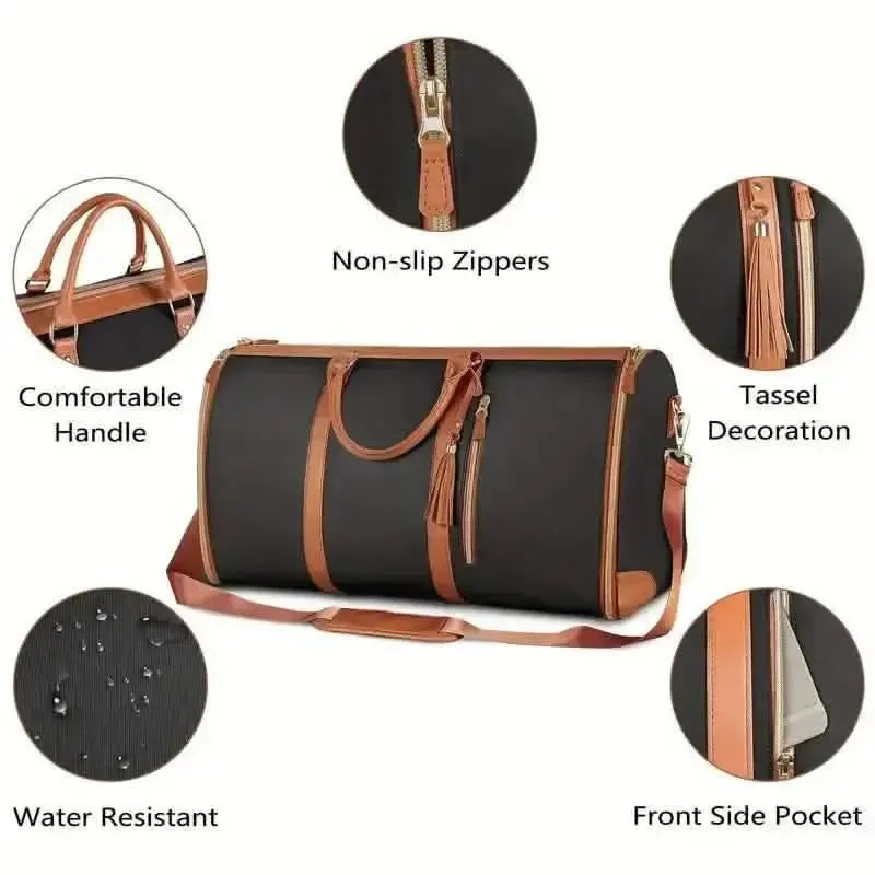 Elegant Travel Suitcase & Garment Organizer Bag