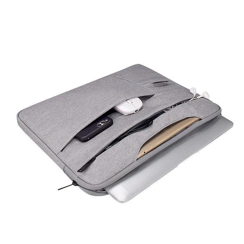 Essential Waterproof Laptop Hand Bag For 15.6 Inch-Navy Blue