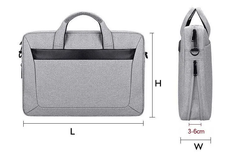 Executive 2 In 1 Laptop Shoulder Bag -Pink