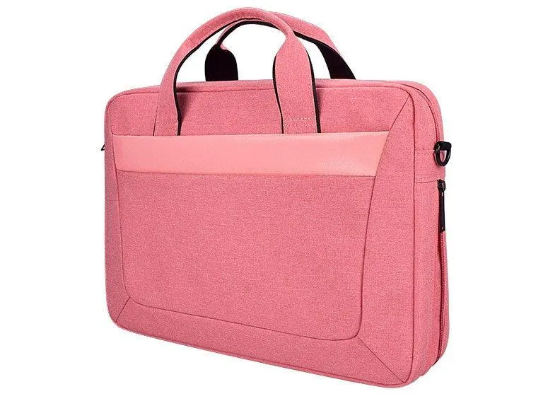 Executive 2 In 1 Laptop Shoulder Bag -Pink