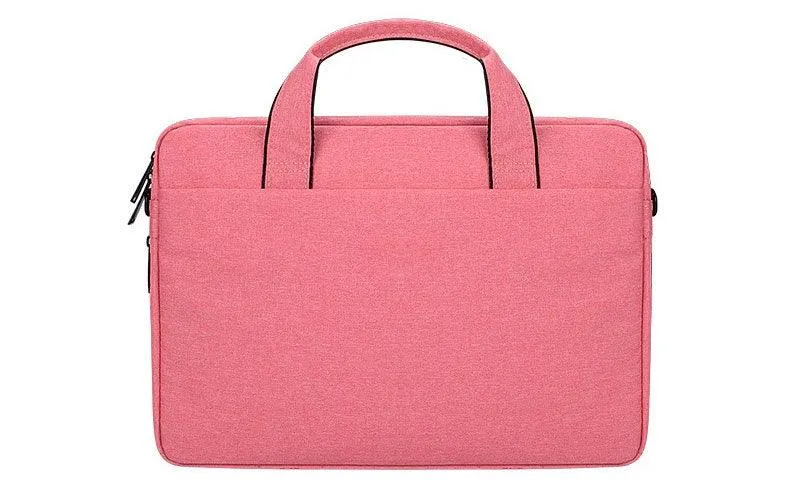 Executive 2 In 1 Laptop Shoulder Bag -Pink