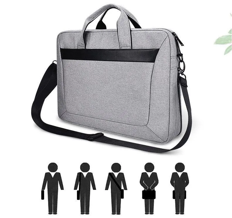 Executive 2 In 1 Laptop Shoulder Bag -Pink