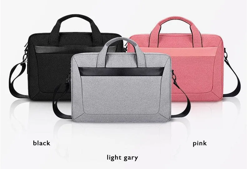 Executive 2 In 1 Laptop Shoulder Bag -Pink