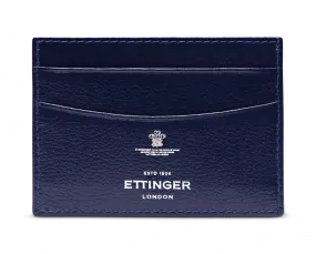 Flat Credit Card Case in Marine Blue