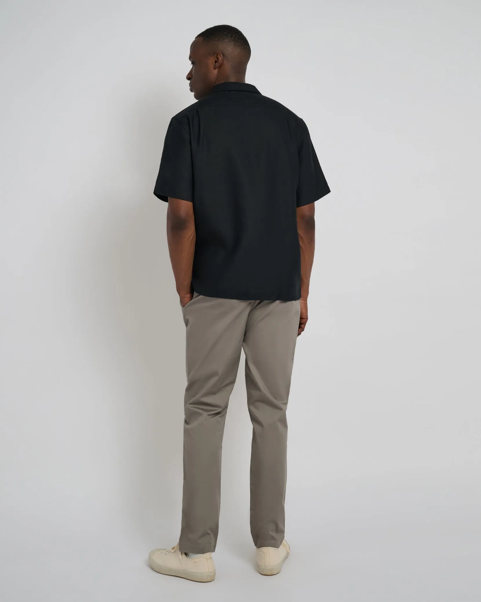 Garment Dye Cotton Drawstring Pant