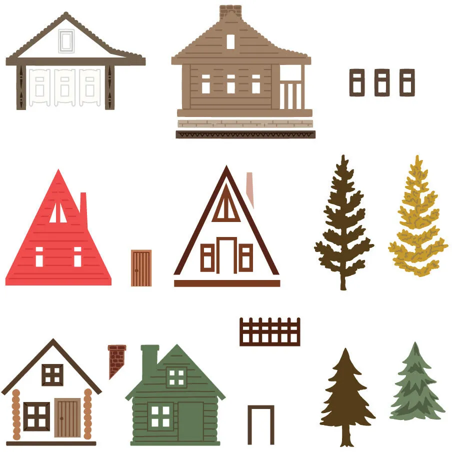 HONEY BEE STAMPS: Summer Cabins | Honey Cuts