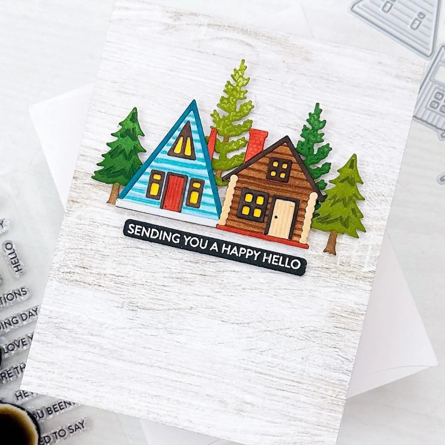 HONEY BEE STAMPS: Summer Cabins | Honey Cuts