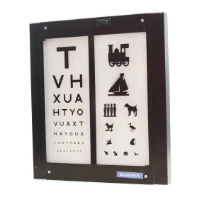 Illuminated Test Chart 3 Metre