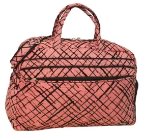 Jenni Chan Brush Strokes Soft Gym Duffel, Red, One Size