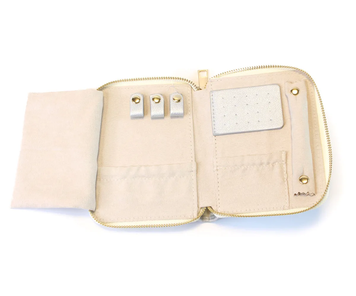 Jewelry Travel Folder Silver