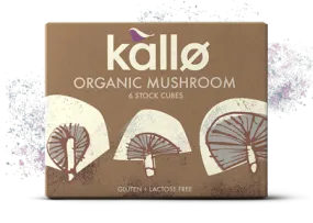Kallo Organic Mushroom Stock Cubes 66g