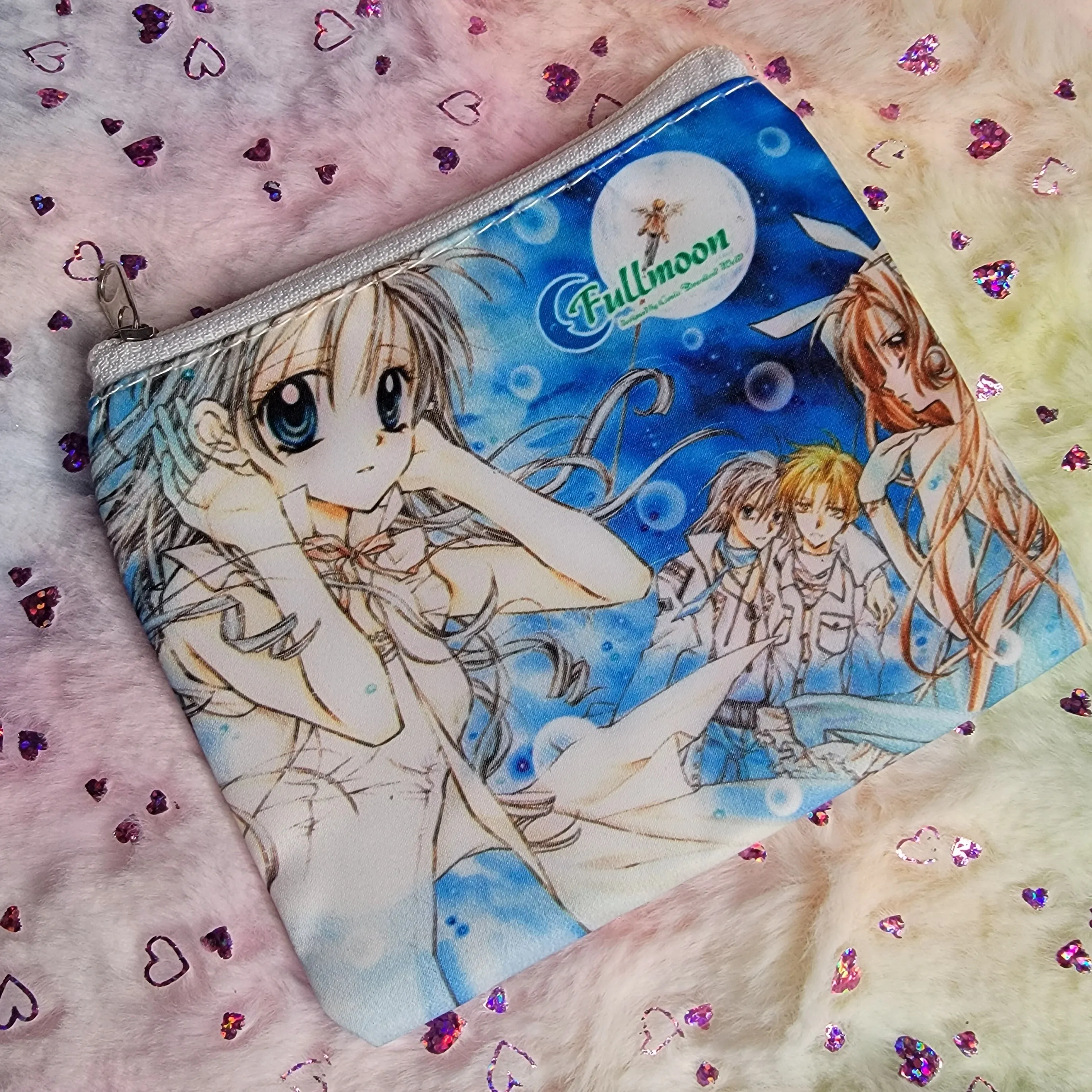 Kawaii Print Mini Pouch, Assorted Styles