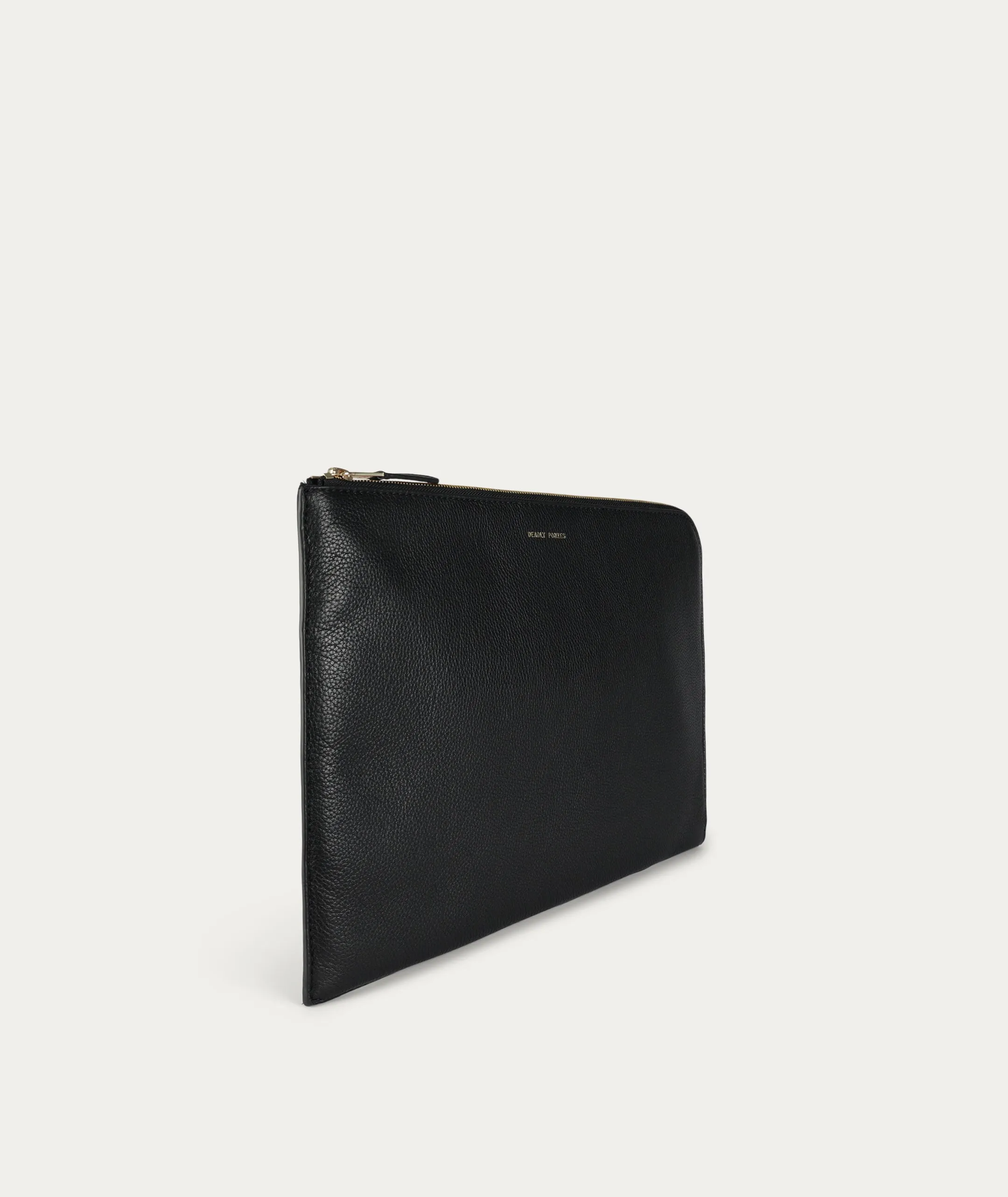 Laptop Sleeve 15" - Black/Brass