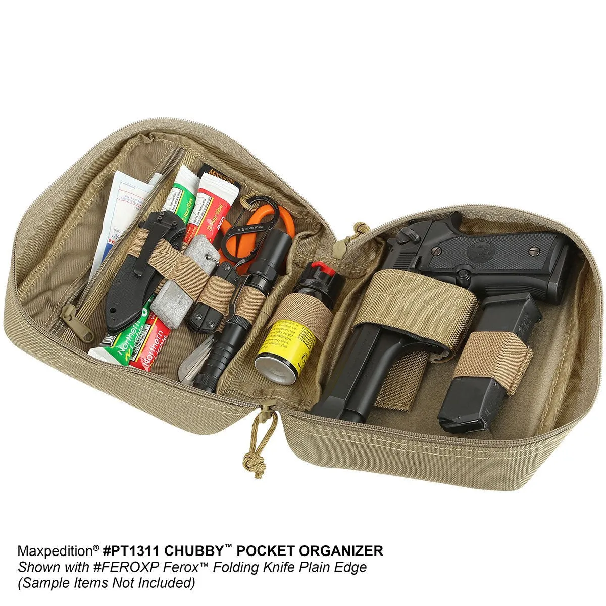 Maxpedition Chubby Pocket Organizer (Black)