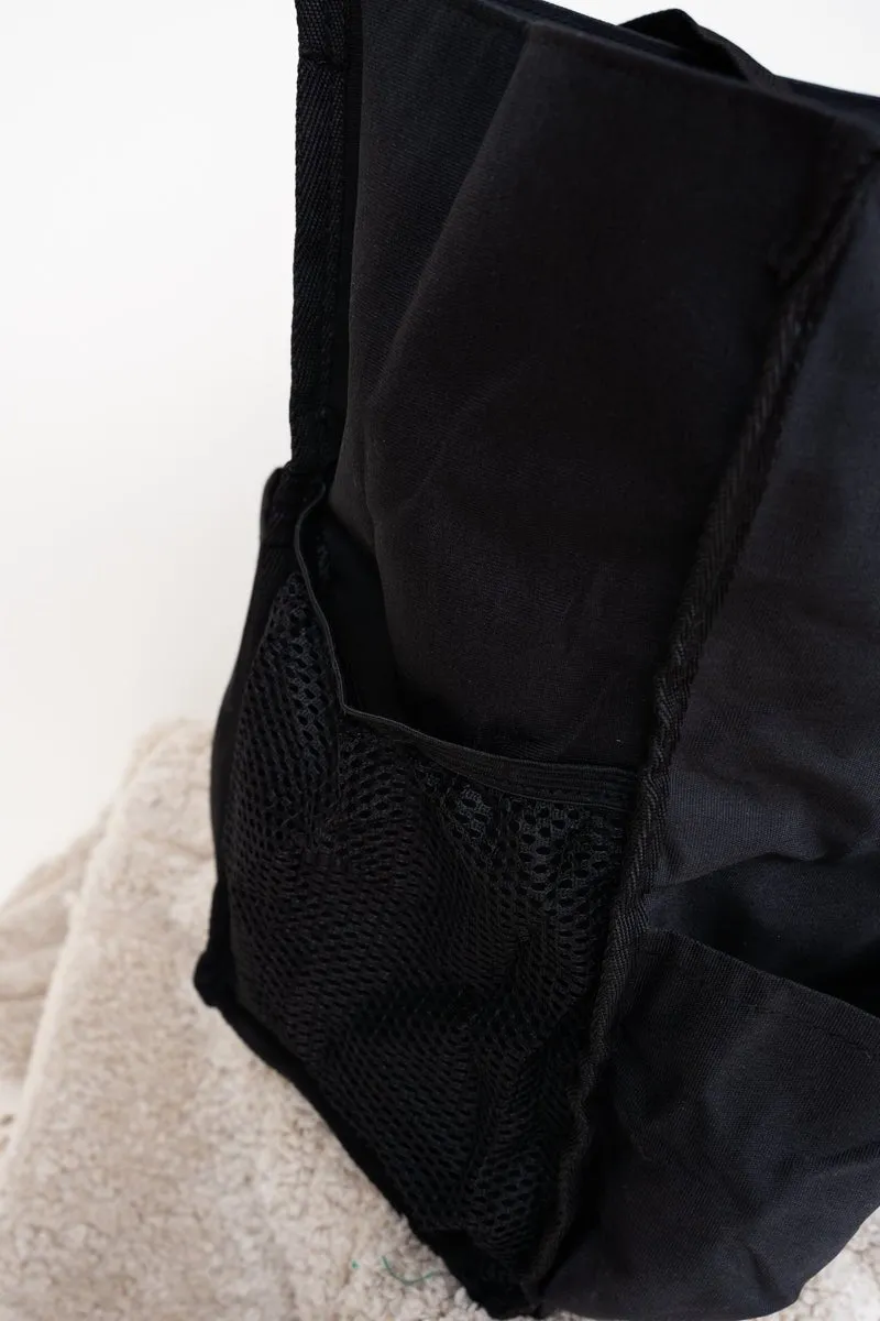 NGIL Black Large Get It Together Organizer Tote