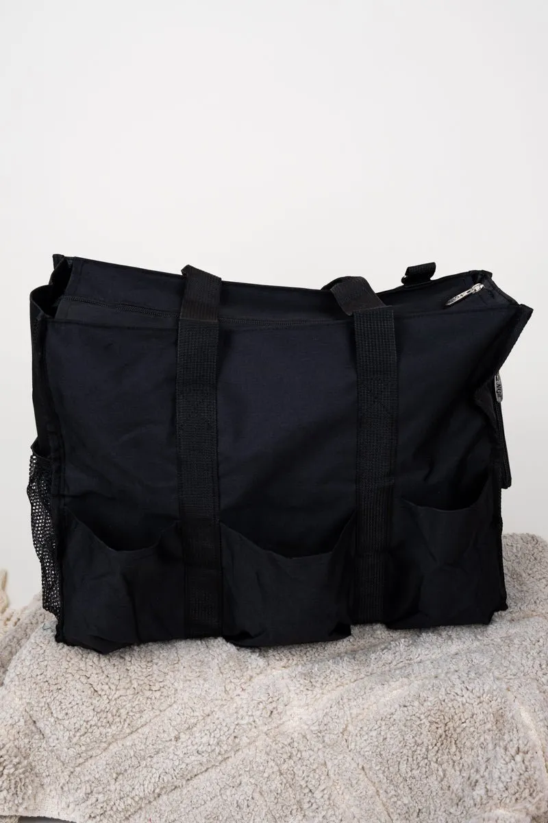 NGIL Black Large Get It Together Organizer Tote