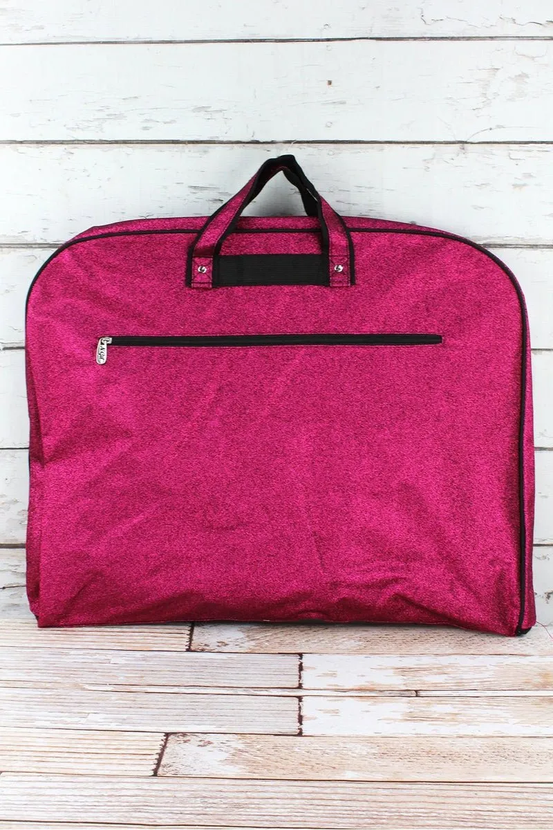 NGIL Hot Pink Glitz & Glam Garment Bag