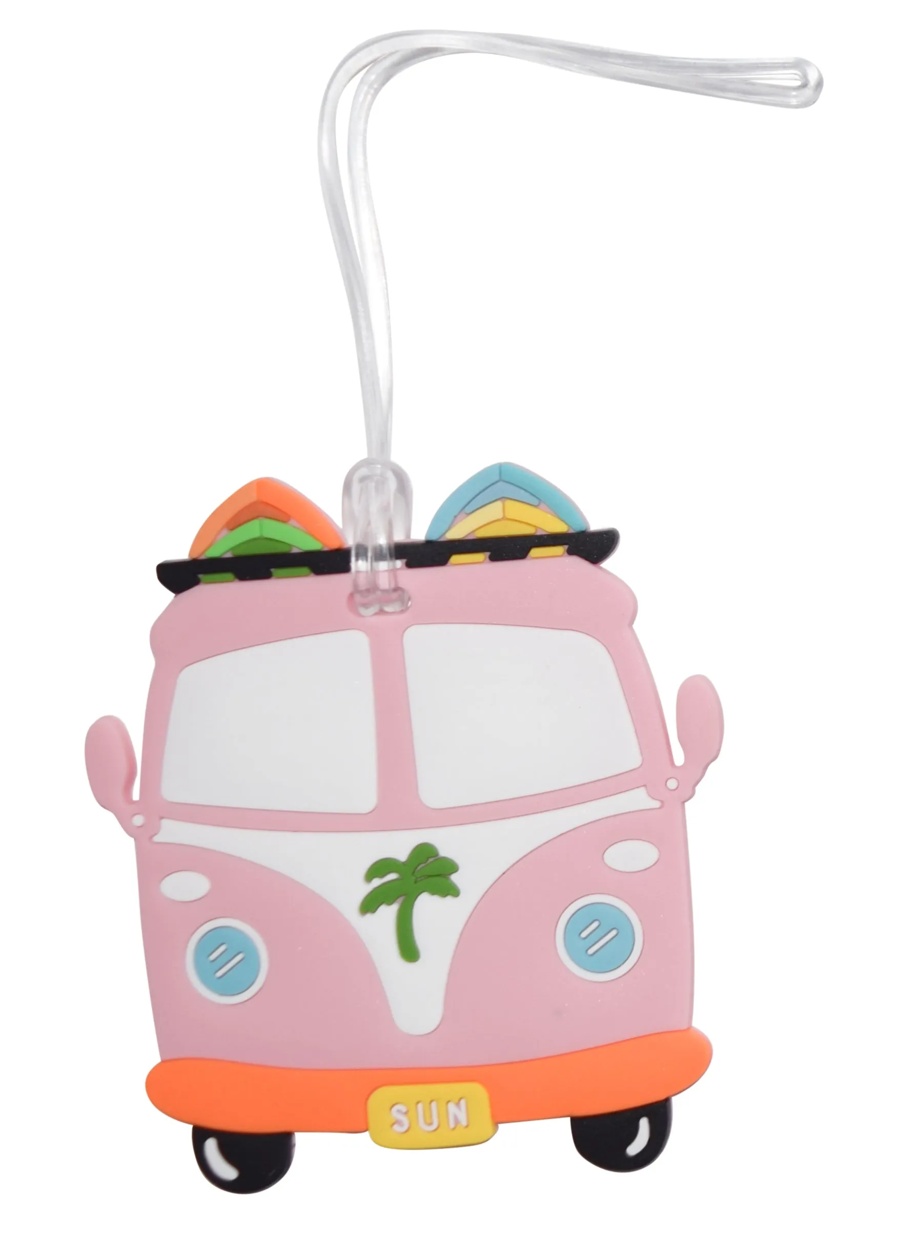 Silicone Luggage Tag VW Bus