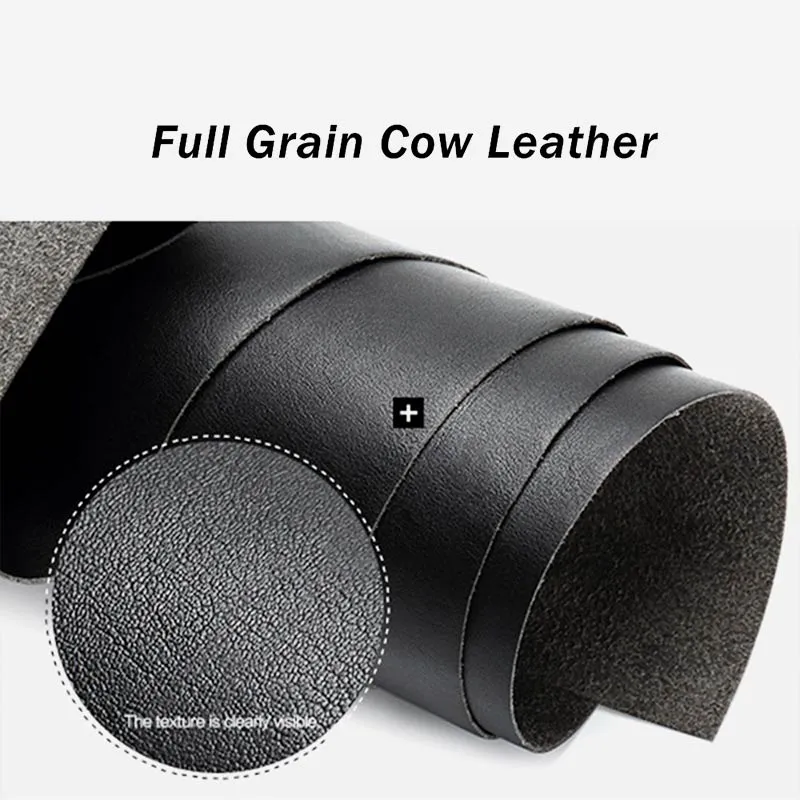 Super Slim Genuine Leather Business Soft Short Wallet