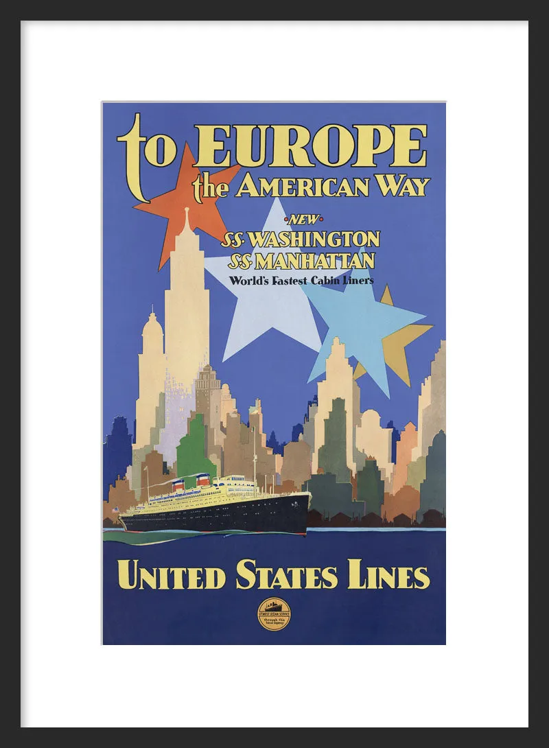 To Europe the American Way