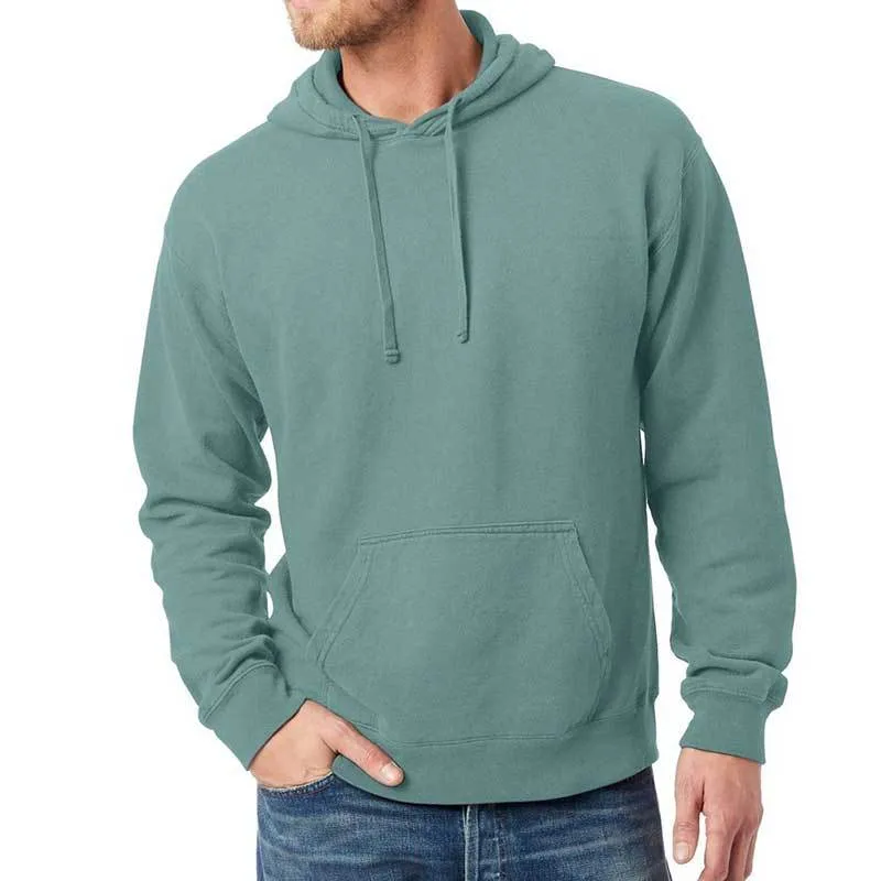 Unisex Cotton Garment Dyed Hoodie (Cypress)