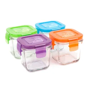 Wean Green Baby 4-Pack Wean Cube Set - Garden (4oz)