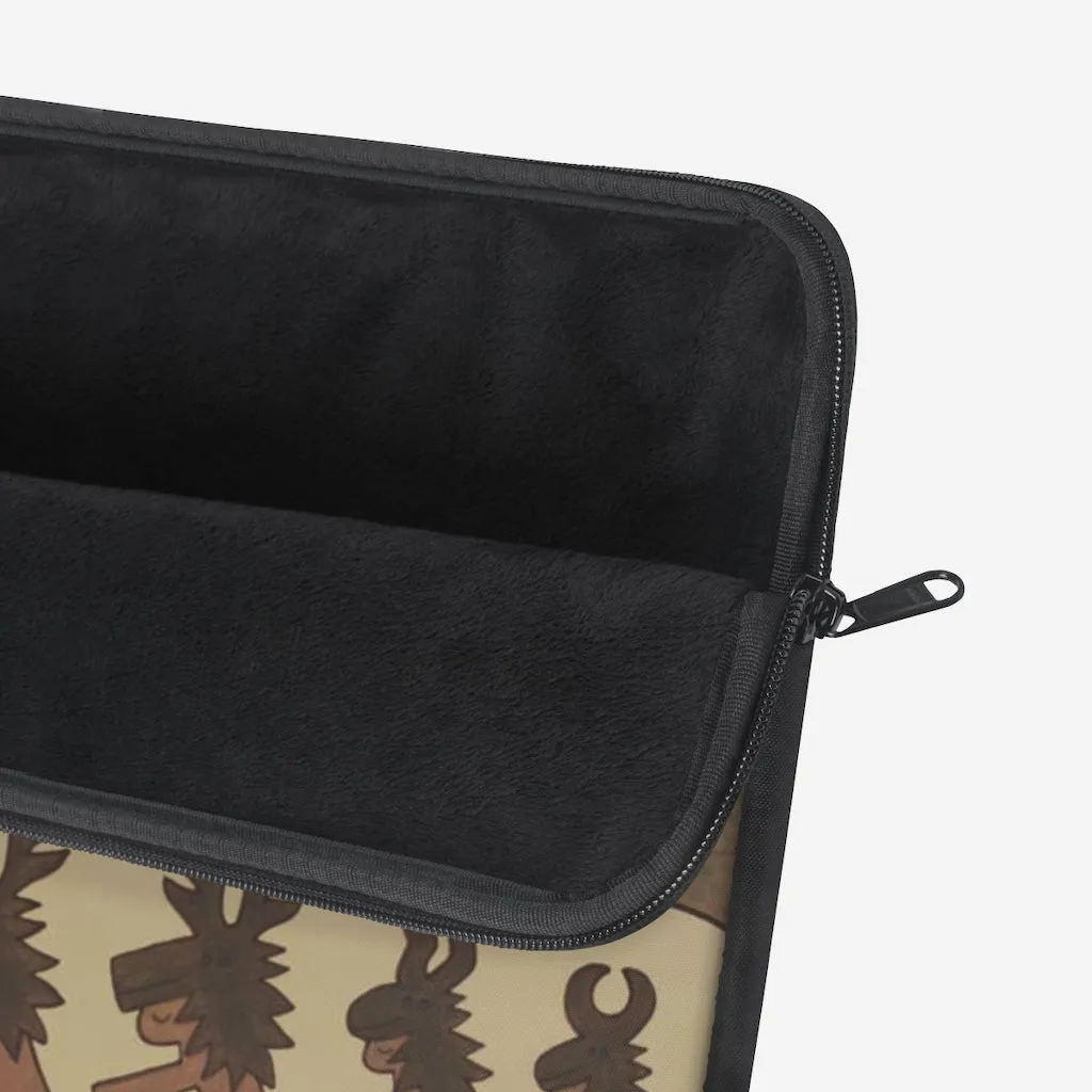 Winter Deer Dance Laptop Sleeve